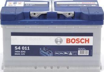 BOSCH 0 092 S40 110 - Стартерная аккумуляторная батарея, АКБ autodif.ru