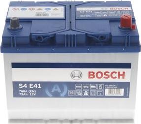 BOSCH 0 092 S4E 410 - Стартерная аккумуляторная батарея, АКБ autodif.ru
