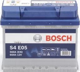 BOSCH 0 092 S4E 050 - Стартерная аккумуляторная батарея, АКБ autodif.ru