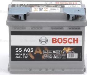 BOSCH 0 092 S5A 050 - Стартерная аккумуляторная батарея, АКБ autodif.ru