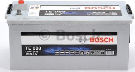 BOSCH 0 092 TE0 888 - Стартерная аккумуляторная батарея, АКБ autodif.ru