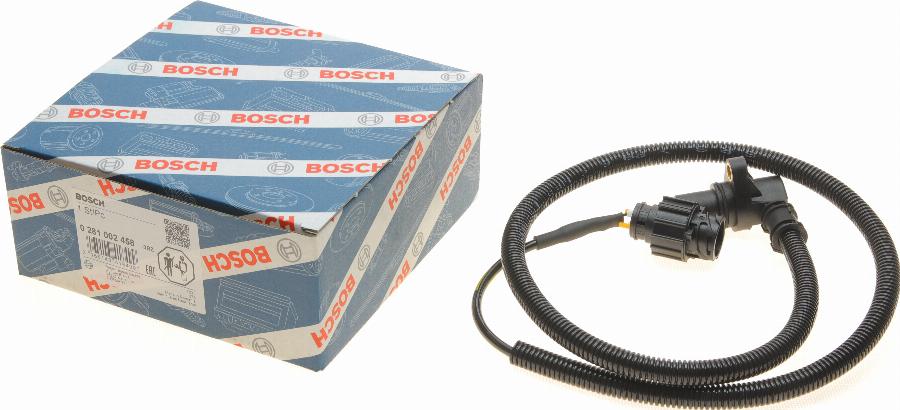 BOSCH 0 281 002 458 - Датчик импульсов, коленвал autodif.ru