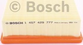 BOSCH 1 457 429 777 - Фильтр воздушный VW AUDI (замена для 1457433704) BOSCH autodif.ru