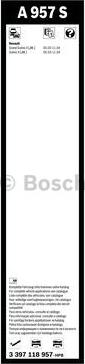 BOSCH 3 397 118 957 - Комплект щеток стеклоочистителя ATW 650мм - 550мм autodif.ru