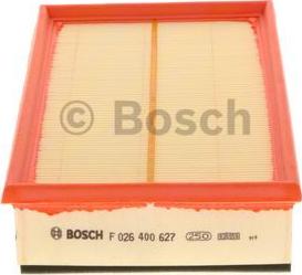 BOSCH F 026 400 627 - Воздушный фильтр, двигатель autodif.ru