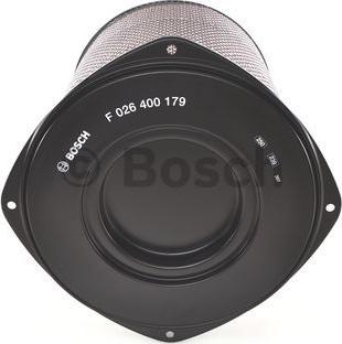 BOSCH F 026 400 179 - Воздушный фильтр, двигатель autodif.ru