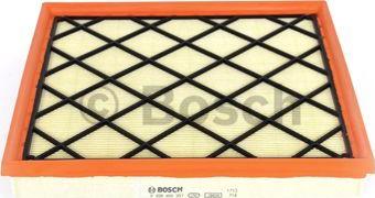 BOSCH F 026 400 351 - Воздушный фильтр, двигатель autodif.ru