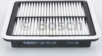 BOSCH F 026 400 206 - Воздушный фильтр, двигатель autodif.ru