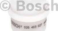 BOSCH F 026 403 027 - Топливный фильтр autodif.ru