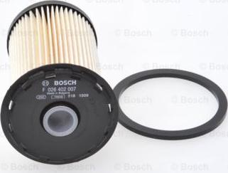 BOSCH F 026 402 007 - Топливный фильтр autodif.ru