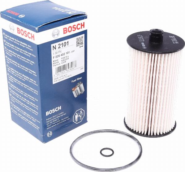 BOSCH F 026 402 101 - Топливный фильтр autodif.ru