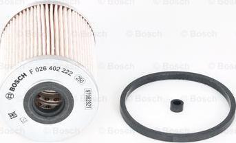 BOSCH F 026 402 222 - Топливный фильтр autodif.ru