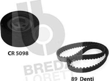 Breda Lorett KCD0553 - Комплект зубчатого ремня ГРМ autodif.ru