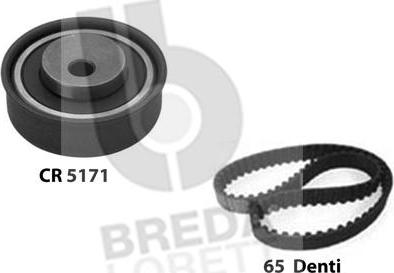 Breda Lorett KCD0657 - Комплект зубчатого ремня ГРМ autodif.ru