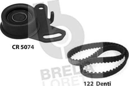 Breda Lorett KCD0153 - Комплект зубчатого ремня ГРМ autodif.ru