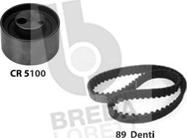 Breda Lorett KCD0169 - Комплект зубчатого ремня ГРМ autodif.ru