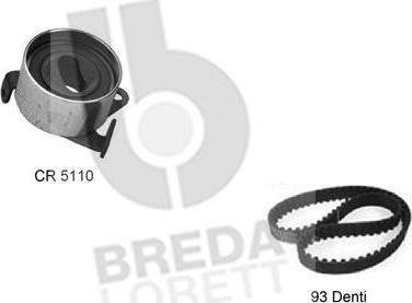 Breda Lorett KCD0261 - Комплект зубчатого ремня ГРМ autodif.ru