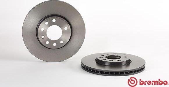 Brembo 09.9165.11 - Диск тормозной autodif.ru