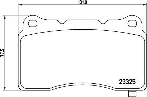 Brembo P 59 079 - Тормозные колодки, дисковые, комплект autodif.ru