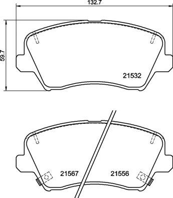 Brembo P 30 123 - Тормозные колодки, дисковые, комплект autodif.ru