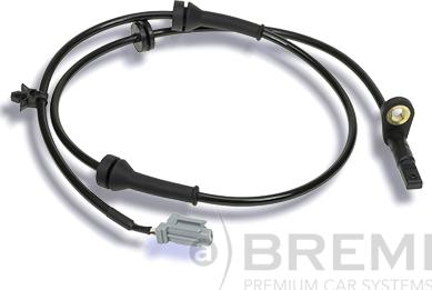 Bremi 50727 - Датчик ABS, частота вращения колеса autodif.ru