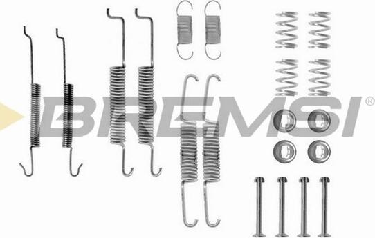 Bremsi SK0680 - Комплектующие, барабанный тормозной механизм autodif.ru