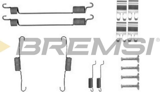 Bremsi SK0030 - Комплектующие, барабанный тормозной механизм autodif.ru