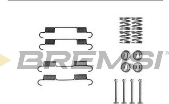 Bremsi SK0897 - Комплектующие, барабанный тормозной механизм autodif.ru