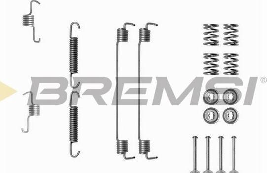 Bremsi SK0819 - Комплектующие, барабанный тормозной механизм autodif.ru