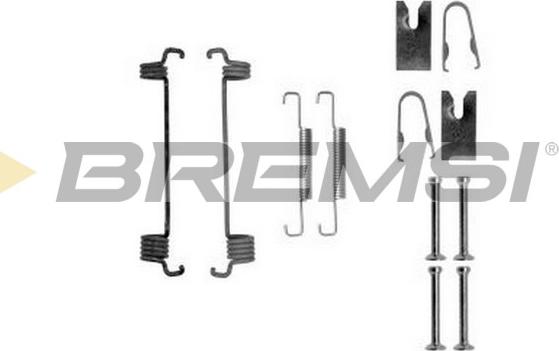 Bremsi SK0875 - Комплектующие, барабанный тормозной механизм autodif.ru