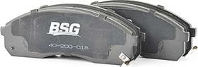 BSG BSG 40-200-018 - Тормозные колодки, дисковые, комплект autodif.ru