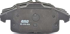 BSG BSG 65-200-004 - Тормозные колодки, дисковые, комплект autodif.ru