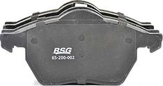BSG BSG 65-200-002 - Тормозные колодки, дисковые, комплект autodif.ru