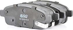 BSG BSG 65-200-019 - Тормозные колодки, дисковые, комплект autodif.ru