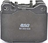 BSG BSG 60-200-035 - Тормозные колодки, дисковые, комплект autodif.ru