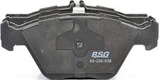 BSG BSG 60-200-038 - Тормозные колодки, дисковые, комплект autodif.ru