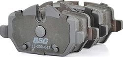 BSG BSG 15-200-042 - Тормозные колодки, дисковые, комплект autodif.ru