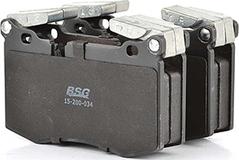 BSG BSG 15-200-034 - Тормозные колодки, дисковые, комплект autodif.ru