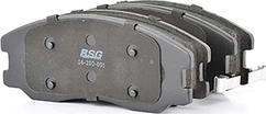 BSG BSG 16-200-001 - Тормозные колодки, дисковые, комплект autodif.ru