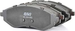 BSG BSG 16-200-003 - Тормозные колодки, дисковые, комплект autodif.ru