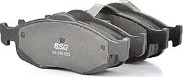 BSG BSG 30-200-025 - Тормозные колодки, дисковые, комплект autodif.ru
