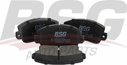 BSG BSG 25-202-003 - Тормозные колодки, дисковые, комплект autodif.ru