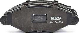 BSG BSG 70-200-010 - Тормозные колодки, дисковые, комплект autodif.ru