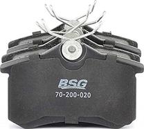 BSG BSG 70-200-020 - Тормозные колодки, дисковые, комплект autodif.ru