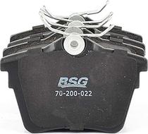 BSG BSG 70-200-022 - Тормозные колодки, дисковые, комплект autodif.ru