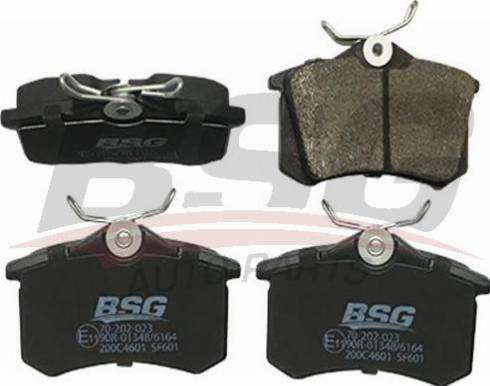 BSG BSG 70-202-023 - Тормозные колодки, дисковые, комплект autodif.ru