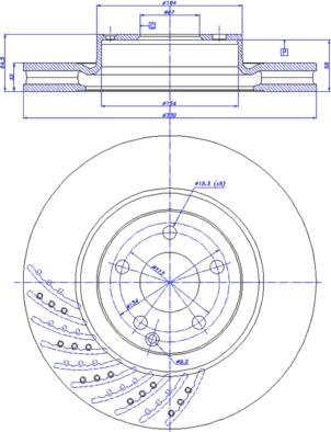 CAR 142.1203 - Тормозной диск autodif.ru