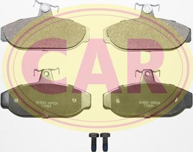 CAR PNT925 - Тормозные колодки, дисковые, комплект autodif.ru