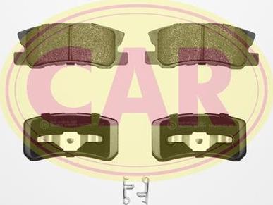 CAR PNT459 - Тормозные колодки, дисковые, комплект autodif.ru