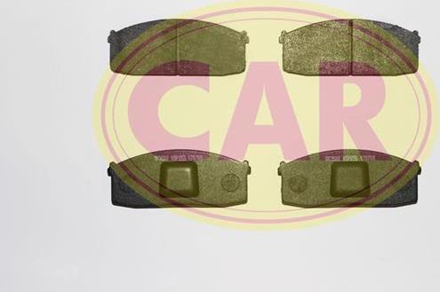 CAR PNT552 - Тормозные колодки, дисковые, комплект autodif.ru